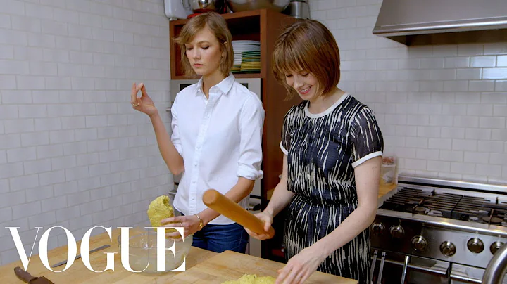 How To Bake Oatmeal Scones With Karlie Kloss - Ele...
