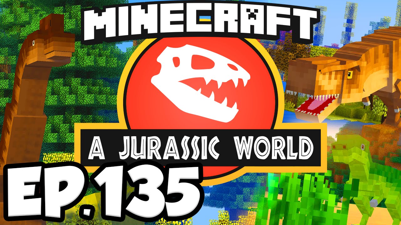 Jurassic World: Minecraft Modded Survival Ep.135 