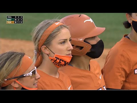 Baylor vs  #14 Texas Game 1 | Women Softball May 7,2021