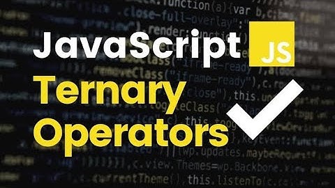 Ternary operator in javascript🔥|Conditional Operator|Javascript Tutorial #15|Web Development Course
