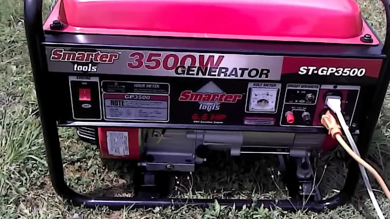 Smarter Tools Smarter Tools 3500Watt Portable Gasoline Generator