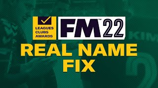 How to Play FM22 with Real Names | Football Manager 2022 Fake Name Fix screenshot 5