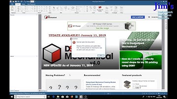 DesignSpark Mechanical: Corrupted files render months of work useless.