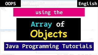 Celebrity Java Programming Tutorial - 60 - Array Holding Many Objects Profile