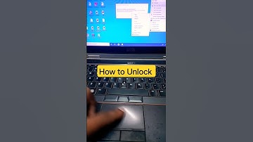How to Unlock/Lock Laptop Touchpad | Laptop Corser Not Working Problem Fix100%#macnitesh#2023shorts