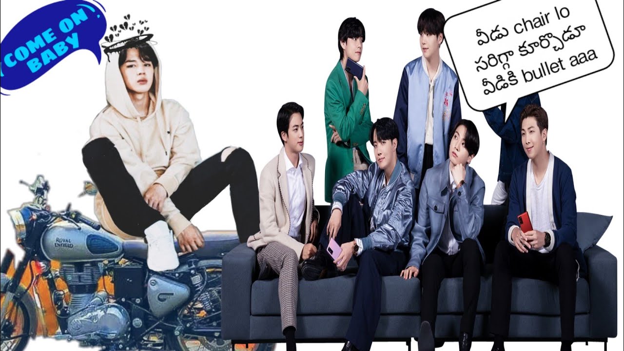 BTS doing Masti in school//bts telugu funny dubbing