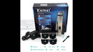 مراجعة ماكينة حلاقة كيمى ( أفضل ماكينة فى فئتها ) - Kemei KM-5017 Review