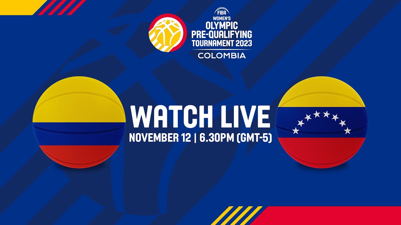 COL v VEN | Full Basketball Game | FIBA Women’s Olympic Pre