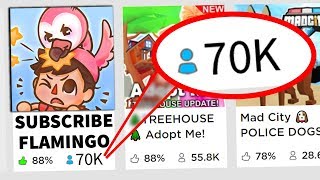 Someone Botted Roblox Game Subscribe Flamingo To The Games Page - tifany mayumi and duolingo horror story roblox