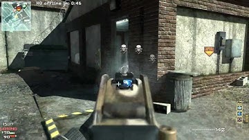 MW3 2:34 Minute MOAB - UMP 45 - HQ On Interchange