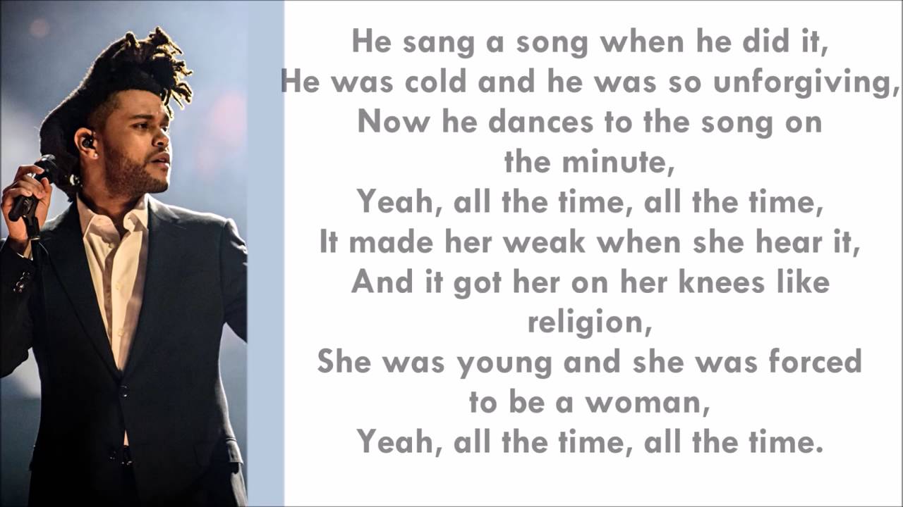 The Weeknd In The Night letra YouTube The Weeknd In The Night letra YouTube