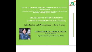 Data Munging | Data Science | SNS Institutions