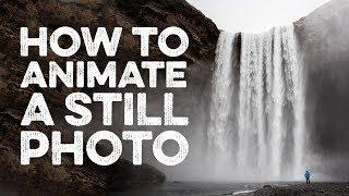 how to animate a still photo in adobe photoshop