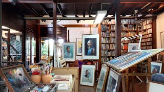 Barton Family  Home Art and Music Studio Tour