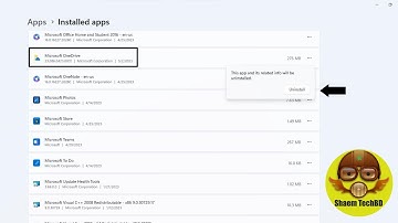How to Uninstall OneDrive on Windows 11