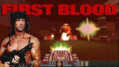 Doom 2: First attempt: First Blood - map 9 Descendant - UV & commentary