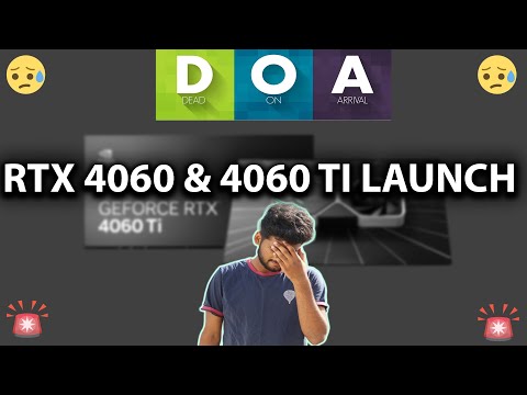 RTX 4060 & RTX 4060 TI Launch 🔥 | Nvidia Budget Graphics Cards D.O.A 😥 ? | [ Hindi ]