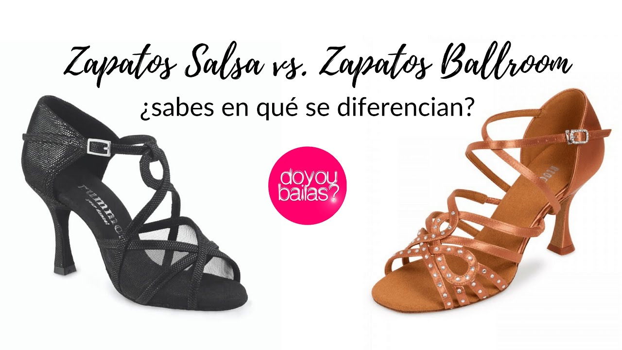 Deportes tira Cualquier Qué diferencia hay entre los ZAPATOS SALSA y de BAILE DEPORTIVO ¿Puedo  usarlos indistintamente? - YouTube