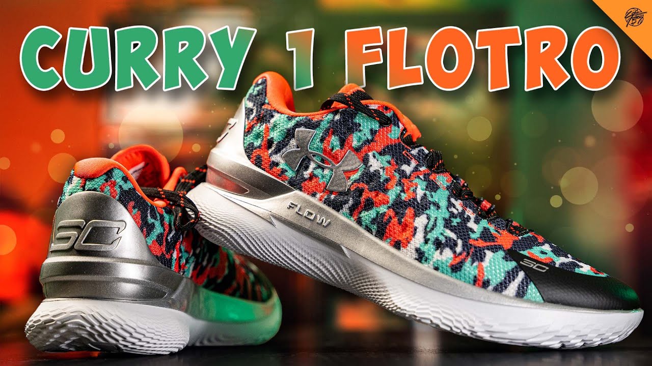 Stephen Curry's New Flow Shoe! Under Armour Curry 1 Low FLOTRO First  Impressions!