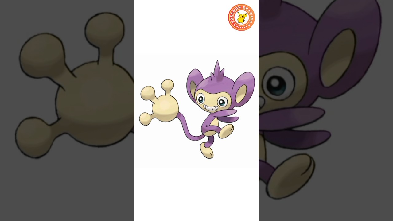 How to draw Pokemon || Aipom 