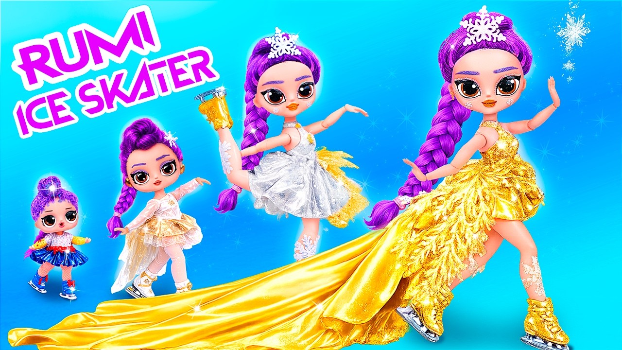 K-Pop Охотницы на Демонов: Руми и Джину становятся фигуристами!