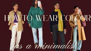 How to Wear Color as a Minimalist: ft. The Row, Uniqlo, Toteme, Khaite, Aritzia, and more!