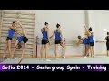 Seniorgroup Spain - Training World-Cup Sofia 2014