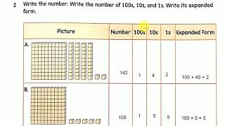 Grade 2 Maths - Block  2 Introducing to Hundreds - Lesson 3 - 100s, 10s and 1s