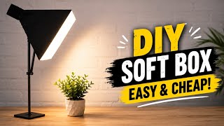 How to Make a Softbox Light at Home 🔥 | DIY Softbox Under ₹200 | DIY Video Light | Studio Setup  