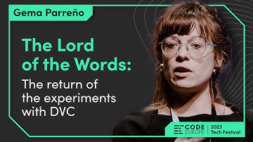 Gema Parreño (@Izertis)  - "The Lord of the Words" at the Code Europe 2023 Tech Festival in Krakow