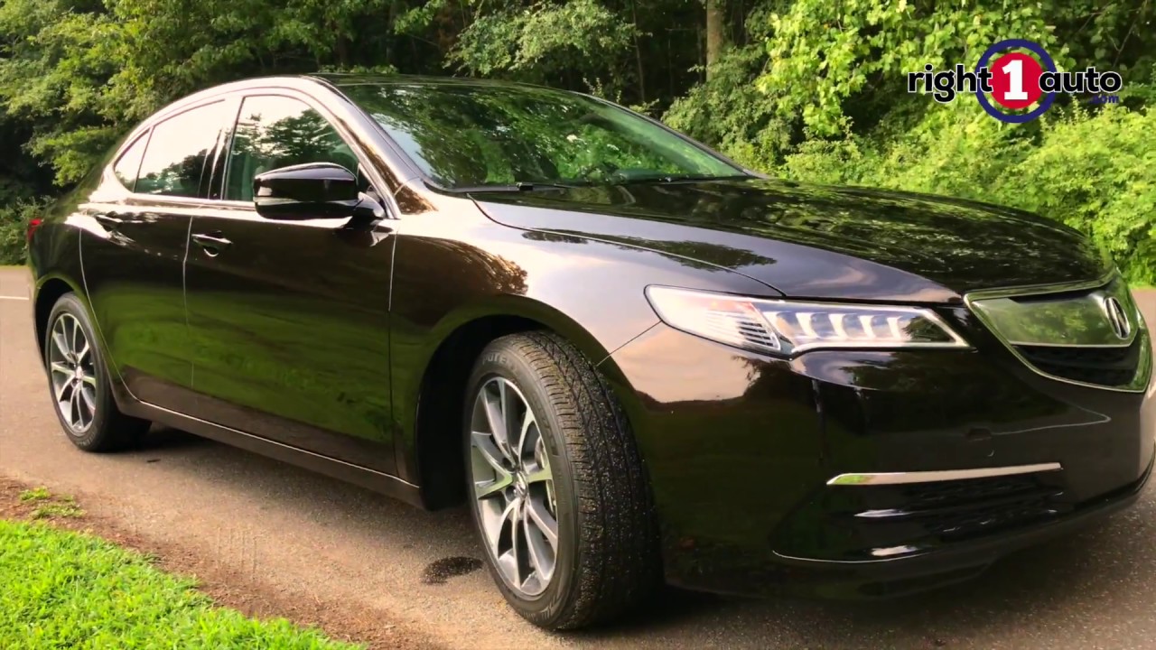 2015 Acura Tlx V6 Tech Black Copper Pearl Demo Test Drive