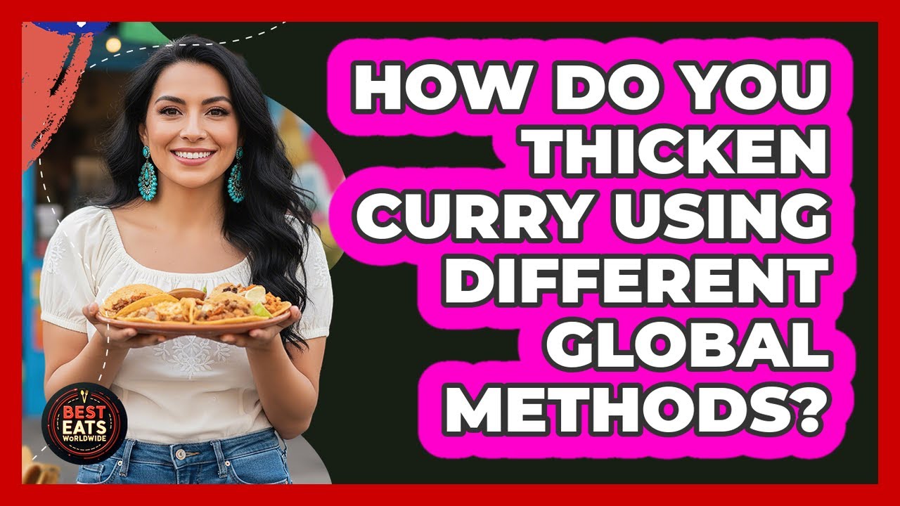 How Do You Thicken Curry Using Different Global Methods? - Best Eats Worldwide
