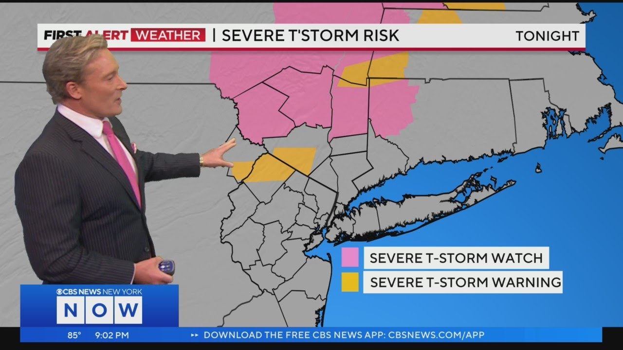 First Alert Forecast: Red Alert for possible severe weather overnight ...
