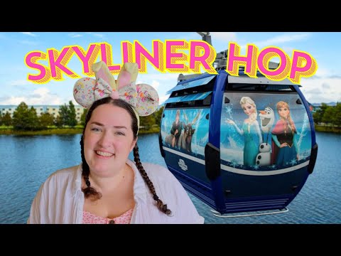 Disney Skyliner Resort Tour 🚡 | Disney World Vlog