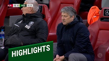 Samenvatting Ajax - ADO Den Haag 5-0 (21-03-2021)