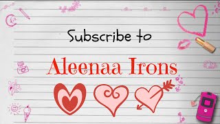 Subscribe to Aleenaa Irons!