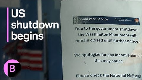 US Government Shutdown Begins With Each Party Blaming Each Other