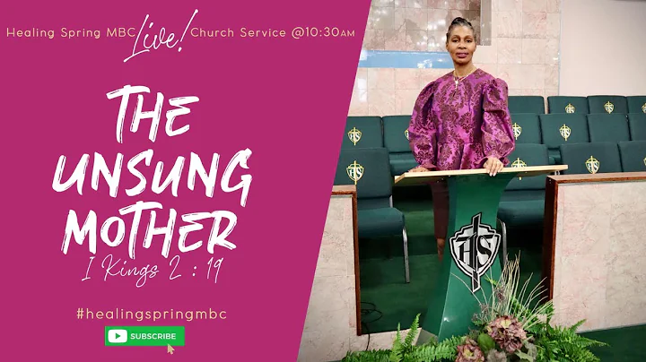The Unsung Mother  by First Lady Vicki Franklin  K...