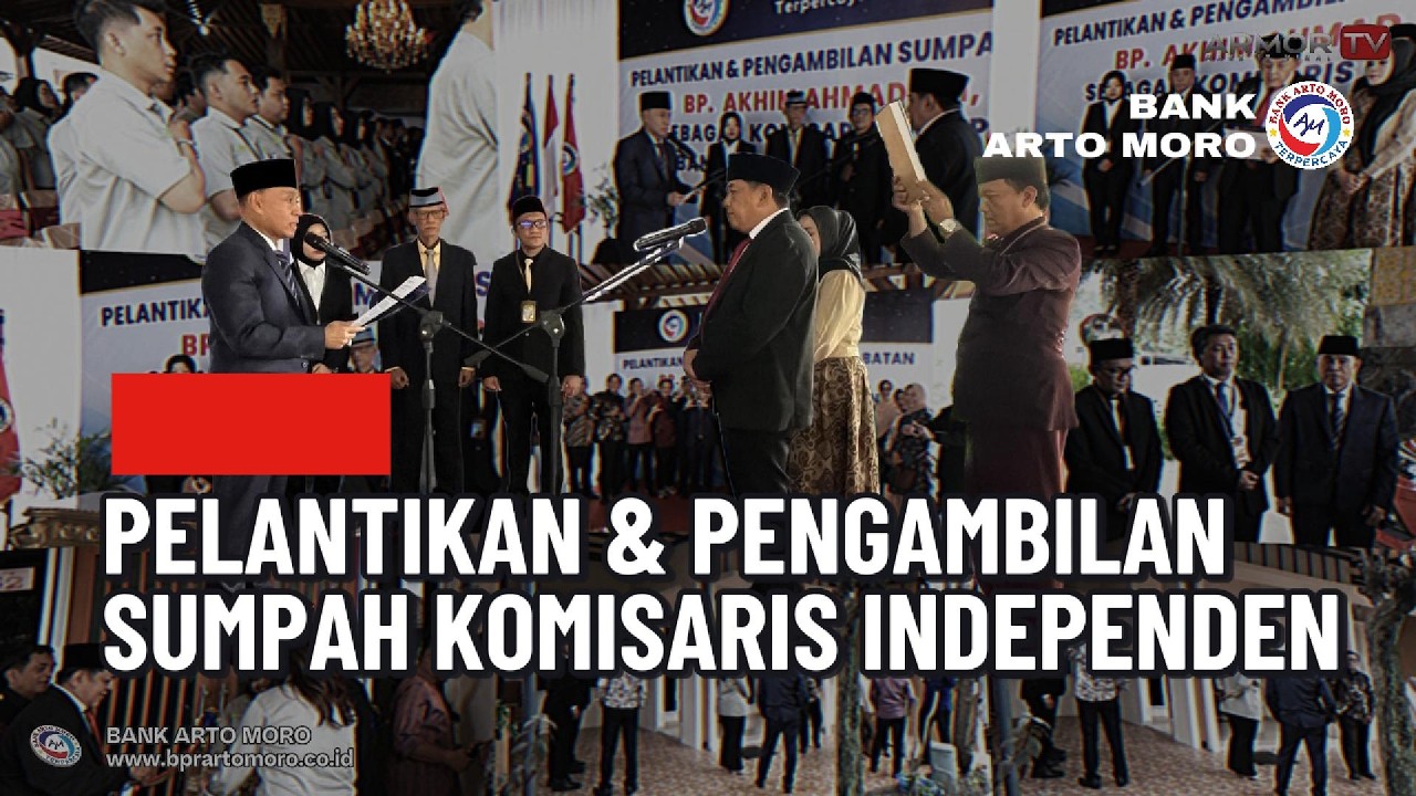 Perkuat Tata Kelola & GCG, Bank Arto Moro Lantik Komisaris Independen