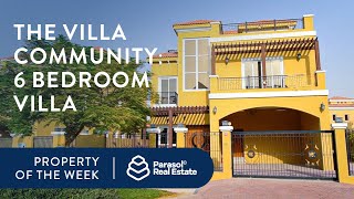 The Villa Project Dubailand By Dubai Properties Community 6 Bedroom Villa For Sale, Dubai, Uae