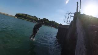 Weymouth Pier Jumping