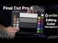 X-Rite Color Checker Video - FCPX