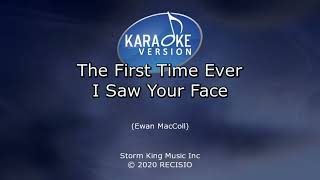 The First Time Ever I Saw Your Face Karaoke - Luke Evans