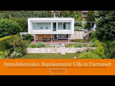 Immobilienvideo: Repräsentative Villa in Toplage von Darmstadt