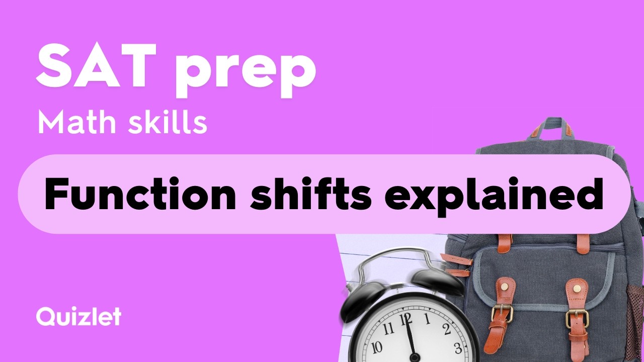 Sat Math Graph Shifting Questions SAT Prep: Transforming Functions (Shifts, Reflections and Graphs ...