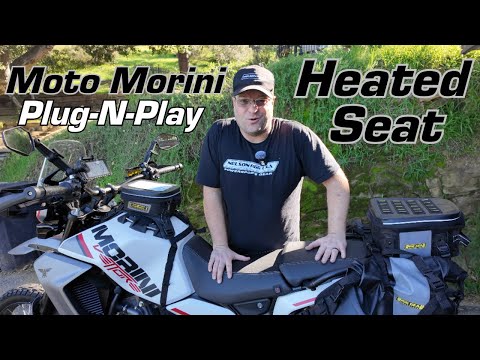 OEM Heated Seat Install on the Moto Morini Vettore 450 So Easy It’s Plug & Play!