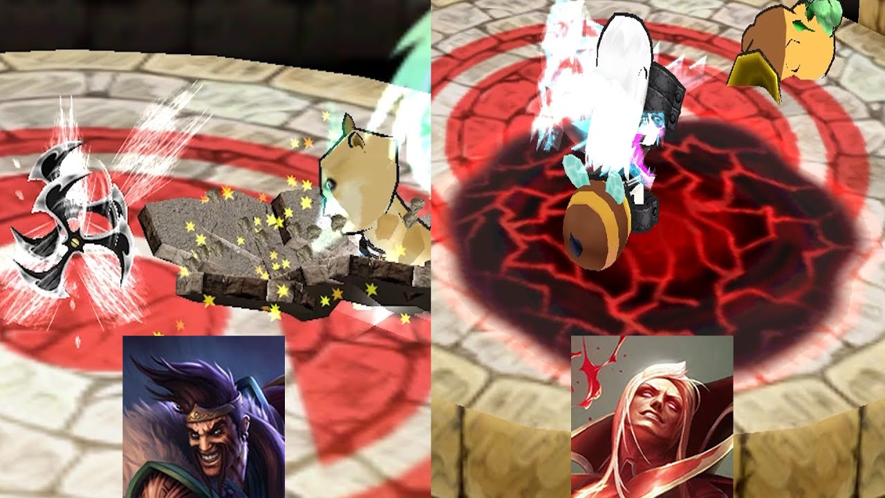 롤 일방적 콜라보 악세