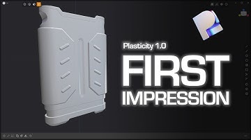 Plasticity 1.0 Impression! | Modeling Timelapse