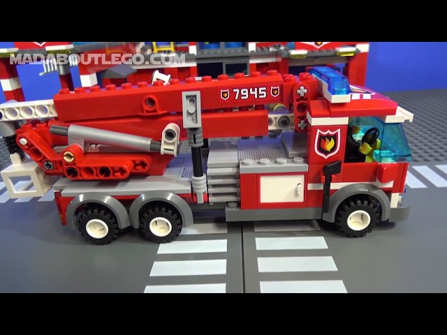 LEGO Fire Station Set 7945 Instructions