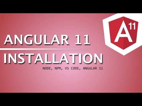 Angular 11 Tutorial #2 - Installation | Angular 11 Tutorial For Beginners